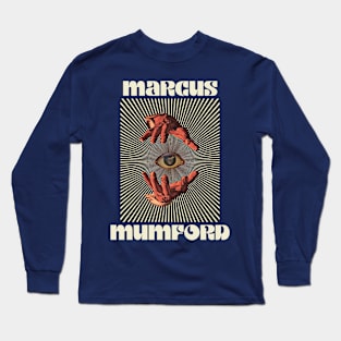 Hand Eyes Marcus Mumford Long Sleeve T-Shirt